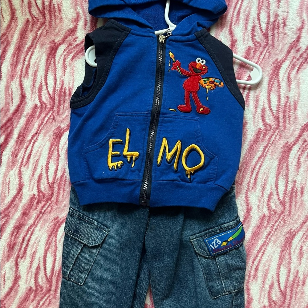 Vintage Elmo Painter Set